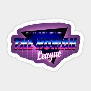 Lost 80's Live Anniversary Concert 2023 - The Human League Sticker